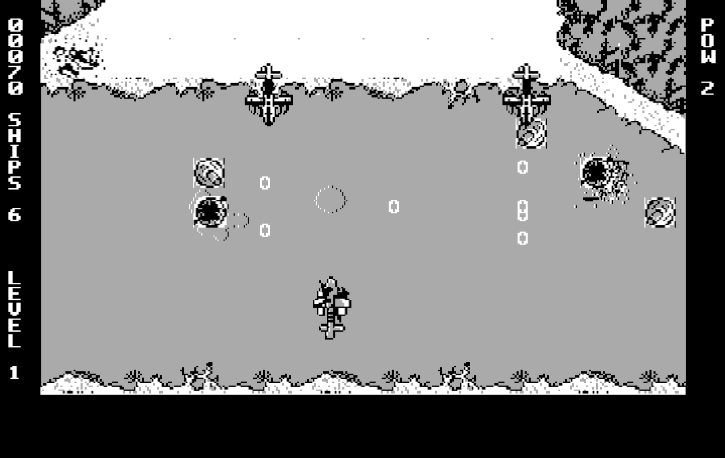 Ajax IBM PC/Compatibles Screenshot: Watch out for the attacking helicopters!