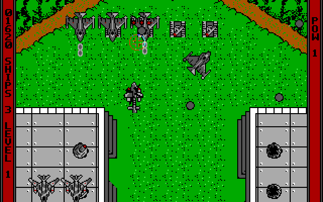 Ajax IBM PC/Compatibles Screenshot: More tanks...