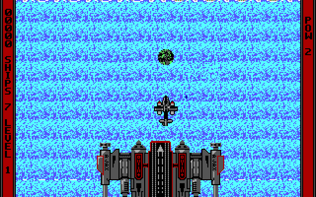 Ajax IBM PC/Compatibles Screenshot: The game begins here.