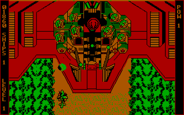 Ajax IBM PC/Compatibles Screenshot: The second end of level boss.
