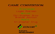 Ajax for IBM PC/Compatibles - Game credits.