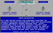 Star Control for IBM PC/Compatibles - Overview of the selected scenerio...