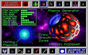 Star Control for IBM PC/Compatibles - Some stats for one of the ships...