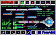 Star Control for IBM PC/Compatibles - The Earthling's ship...