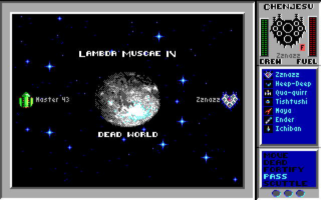 Star Control IBM PC/Compatibles Screenshot: Ready for battle?
