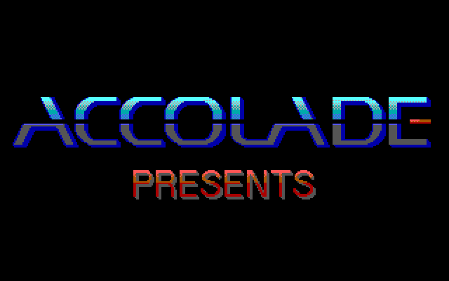Star Control IBM PC/Compatibles Screenshot: Accolade logo.