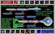 Star Control for IBM PC/Compatibles - The Earthling's ship.