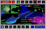 Star Control for IBM PC/Compatibles - Stats on the Vux Intruder.