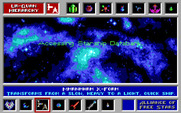 Star Control for IBM PC/Compatibles - The starship databank provides stats on each ship in the game.