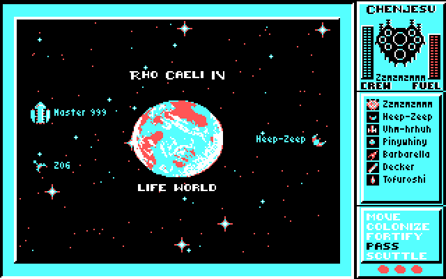 Star Control IBM PC/Compatibles Screenshot: Ready to begin a battle?