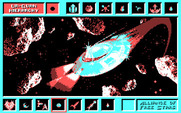 Star Control for IBM PC/Compatibles - This saucer like skiff is very fast and agile.
