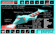 Star Control for IBM PC/Compatibles - Meanwhile, the Ur-Quan has the Ilwrath Avenger which can cloak...