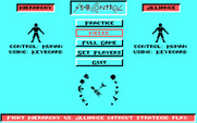 Star Control for IBM PC/Compatibles - The main menu.
