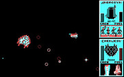 Star Control for IBM PC/Compatibles - The Androsyn attacks with numerous bubbles.