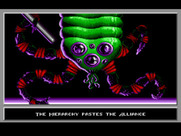 Star Control for Sega Genesis / Mega Drive - The Hierarchy pastes the Alliance.