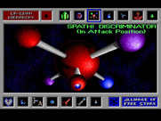 Star Control for Sega Genesis / Mega Drive - Spathi in attack position.