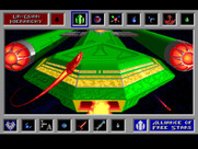 Star Control for Sega Genesis / Mega Drive - This is the Ur-Quan Dreadnaught.
