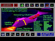 Star Control for Sega Genesis / Mega Drive - Details on the Ilwrath Avenger.