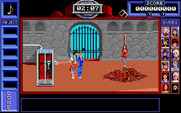 Bill & Ted's Excellent Adventure for IBM PC/Compatibles - Looks like trouble; how can we help her?