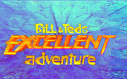 Bill & Ted's Excellent Adventure for IBM PC/Compatibles - Title screen.