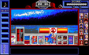Bill & Ted's Excellent Adventure for IBM PC/Compatibles - The game begins in the parking lot of the Circle K.