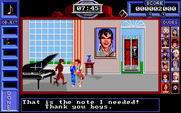 Bill & Ted's Excellent Adventure for IBM PC/Compatibles - Give the note to Beethoven to convince him to follow you.