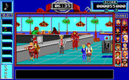Bill & Ted's Excellent Adventure for IBM PC/Compatibles - Famous people you've captured hang out at the mall.