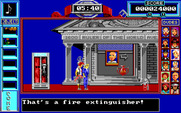 Bill & Ted's Excellent Adventure for IBM PC/Compatibles - Why is a fire extinguisher here?