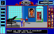 Bill & Ted's Excellent Adventure for IBM PC/Compatibles - Give the note to Beethoven and he'll follow you.