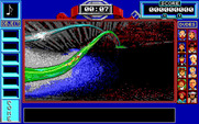 Bill & Ted's Excellent Adventure for IBM PC/Compatibles - This animation sequence shows when you travel to a new time.