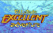 Bill & Ted's Excellent Adventure for IBM PC/Compatibles - Title screen.