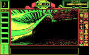 Bill & Ted's Excellent Adventure for IBM PC/Compatibles - This animation shows each time you travel to a new time.