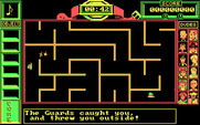 Bill & Ted's Excellent Adventure for IBM PC/Compatibles - Uh oh, the guards caught me!