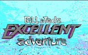 Bill & Ted's Excellent Adventure for IBM PC/Compatibles - Title screen.