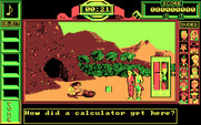 Bill & Ted's Excellent Adventure for IBM PC/Compatibles - Why is a calculator here?