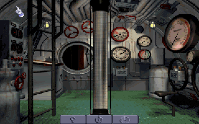 Aces of the Deep IBM PC/Compatibles Screenshot: The submarine menu.