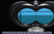 Aces of the Deep for IBM PC/Compatibles - Binocular view.