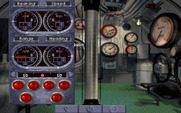 Aces of the Deep for IBM PC/Compatibles - Adjusting some controls...