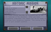 Aces of the Deep for IBM PC/Compatibles - There are several historic missions to choose from.