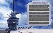 Aces of the Pacific for IBM PC/Compatibles - The main menu.