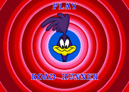 Road Runner for Arcade - Title screen.