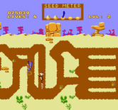 Road Runner for NES / Famicom - The coyote on springs!