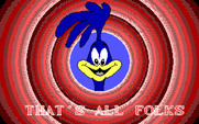 Road Runner for IBM PC/Compatibles - Game over.