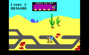 Road Runner for IBM PC/Compatibles - Wile E. Coyote catches the road runner...