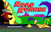 Road Runner for IBM PC/Compatibles - Title screen.