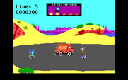Road Runner for IBM PC/Compatibles - Don't get hit by cars or caught by the coyote.