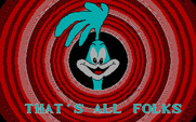 Road Runner for IBM PC/Compatibles - Game over.