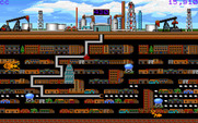 Oil's Well for IBM PC/Compatibles - Collecting oil...