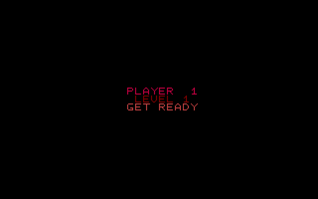 Oil's Well IBM PC/Compatibles Screenshot: Ready player 1?