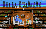 Oil's Well for IBM PC/Compatibles - There are animated cartoons between each level.
